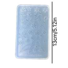 Snowflake Accessories Resin Casting Mold, Silicone Mold Accessories, Resin Liquid Mold, Resin Keychain Silicone Mold, Resin Mold - Silicone - View 7