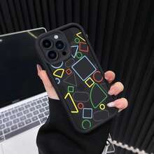 AVAILABLE FORIPHONE16PHONE CASE15/PROMAX/PLUS/14/13/12/11/5/X/XR/E/XS/MINISAMSUNGS23PLUS/GALAXYA065G325G/324G/PLUS/155G/144G/135G/064G/GALAXIAA55/GALAXYA54/35/04S/2/MINIMALIST/CARTOON/TPU SOFT SHELL - LMX439 - Negro - Ver 3