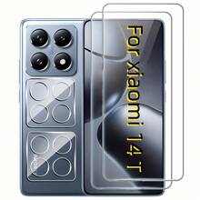 4pcs Screen Protector Film For Xiaomi 15/15T/15T Pro/14/14T/14T Pro/13/13T/13T Pro Smartphones Screen Protection Essentials, Applicable To Daily Shield, Office, Home Daily Shield Office Home Phone Screen Protector Phone Accessories Waterproof Shockproof Anti-Fall Scratch Resistant - Clear - View 10