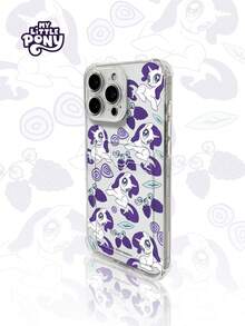 MY LITTLE PONY Official Genuine Cartoon Girly Phone Case, Card Holder Phone Case, Compatible With Apple 17, 17 Air, 17 Pro, 17 Pro Max, 11, 12, 13, 14, 15, 16 Pro, 16 Pro Max, 14 Plus, 15 Plus, 16 Plus, 15 Pro Max, 16 Pro, 16 Pro Max, XR, XS Max - Clear - View 2