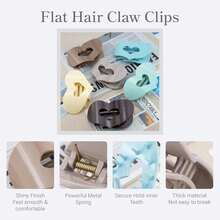 6 Pack Cute Heart - Shaped Hair Clips - Winter & Spring Colors (Mint Green, Brown, Yellow, Etc), Hair Accessoriesvalentine's Day PT1O - 3 - Xem 3