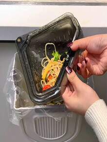 1个可调节夹式厨房水槽沥水篮 - 采用加厚塑料制成，可沥干食物/餐具残渣，清洗水果和蔬菜，无需工具即可轻松安装/清洁，节省空间 - 适合厨房水槽收纳，乔迁新居、母亲节、妇女节礼物 - 彩色 - 查看 4