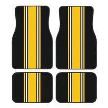 4pcs Car Floor Mats, Colorful Striped Elegant Pattern Design - Black & Red Anti-Slip, Heavy Duty Car Interior, Universal Automotive Carpet Mats For Driver/Passenger/Rear/Trunk, Ideal Gift For Car, Truck - Multicolor - View 11