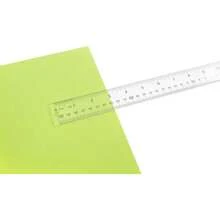 Acrylic Ruler, Easy - To - Read Markings, Scratch - Resistant Design, Raised Beveled Edges, Crafting, Office, Classroom, Back To School, School Supplies, 12 - Inch - 1 - View 7