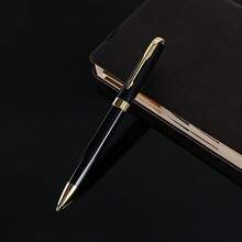 Luxury Metal Twist Ballpoint Pens, Black Ink, Medium Nib (1.0mm), Smooth Writing, Business Gift Pen, Signature Pen, Suitable For Office And Business - one-size - View 12