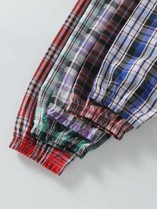 5pcs/Pack Boys' Plaid Pants, Spring/Summer Children Casual Trousers, Jogger Pants For Little/Big Kids, Fits Ages 4-12 - Multicolor - View 6