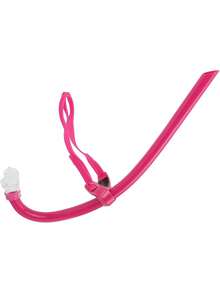 Snorkel Frontal con Boquilla de Silicona para Entrenamiento de Natación, Equilibrio Corporal, Principiantes, Buceo y Natación,38258848 - Rojo - Ver 2