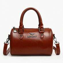 Festa Junina Linda Women's Shoulder Bag, Fashionable, High-Quality, Soft Leather, Stylish And Elegant. - 鏽棕色 - 查看 1