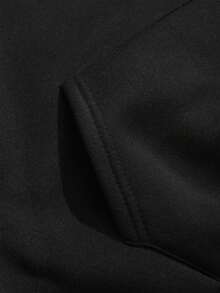 Women's Fashionable And Casual Hoodie, Suitable For Everyday Wear. Women's Sweatshirts Are Available With Custom Text And Graphic Prints. - Black - View 5