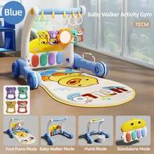 2-In-1 Baby Walker And Activity Gym - Extra Large Thick Multifunctional Early Education Toy With Lights And Music, Suitable For 6-18 Months Toddlers Learning To Walk - Multicolor - View 7