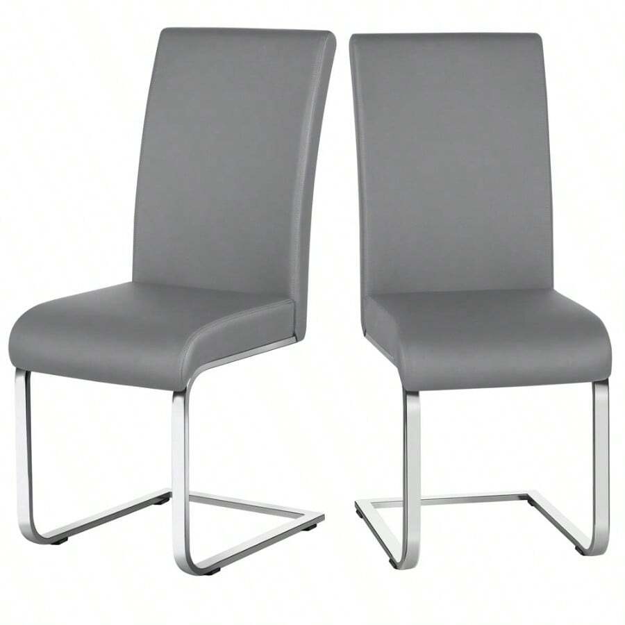 Sillas de comedor - Gris claro - Ver 1