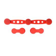 3pcs Air Fryer Magnetic Silicone Clips - Heat Resistant Up To 464°F (240°C), Non-Scratch Baking Paper Liner, Universal Fit For All Air Fryer Basket Edges, Easy To Clean Air Fryer Accessories - Multicolor - View 16