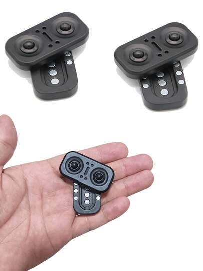 1 st magnetisk metallsnurrleksak - sensorisk lugnande upplevelse, hjälper koncentrationen, bärbar EDC- och skrivbordsleksak, lämplig för män, present till honom/pappa