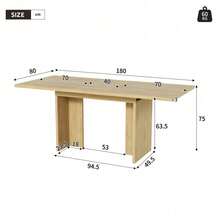 Dining Tables - Oak + MDF - View 5