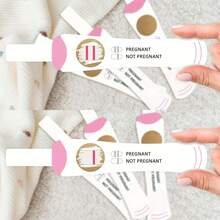 Kit de prueba de embarazo para rascar de color rosa, kit de prueba de embarazo para rascar, juego de baby shower, juego de rascar para baby shower, utilizado para anunciar el embarazo - Azul pálido - Ver 7