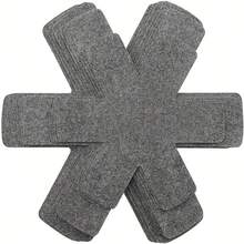 5pcs Stackable Pot Protector Pad Set, Anti-Scratch Pot Isolation Pad, Non-Slip Pot Separator Pad, Effectively Protect And Isolate Cookware - Multicolor - View 5