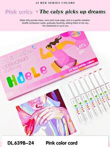 Neu aufgewertete Acrylfarb-Marker, erstmals online erhältlich. Dickere Tinte, gleichmäßigerer Farbfluss, umfassendere Farbauswahl. Geeignet für Handwerksarbeiten und Kunstbedarf, können auf Kunststoff, Glas, Metall, Bambus, Leinwand, Steinen, Keramik und Textilien verwendet werden für Basteleien, auch für professionelle künstlerische Malerei geeignet. Ein ideales Geschenk für Freunde und Familie. - Verschiedenfarbig - Übersicht 10