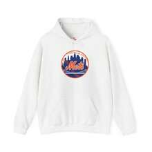 New York Mets Unisex Heavy Blend Hooded Sweatshirt - màu đen - Xem 8