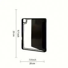 Rose Stripe  Tablet Case For S7 +/S8 +/S9 +/S9FE +, Tab S6 Lite/Tab A7/A8/A9 + - Xám - Xem 2
