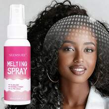 seemsure No Glue Lace Melt Spray - Quick Drying, Strong Hold, No Residue, Suitable For Daily Wig Use (2.029 Fl Oz/60 Ml) - 60ml - View 7