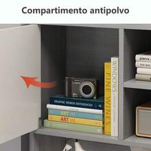 Escritorios Mueble Escritorio De Ordenador Escritorios 100cm,Estilo Minimalista Moderno, Escritorios para Oficinas en el Hogar,para espacios pequeños, dormitorio, estudiante - Gris - Ver 4