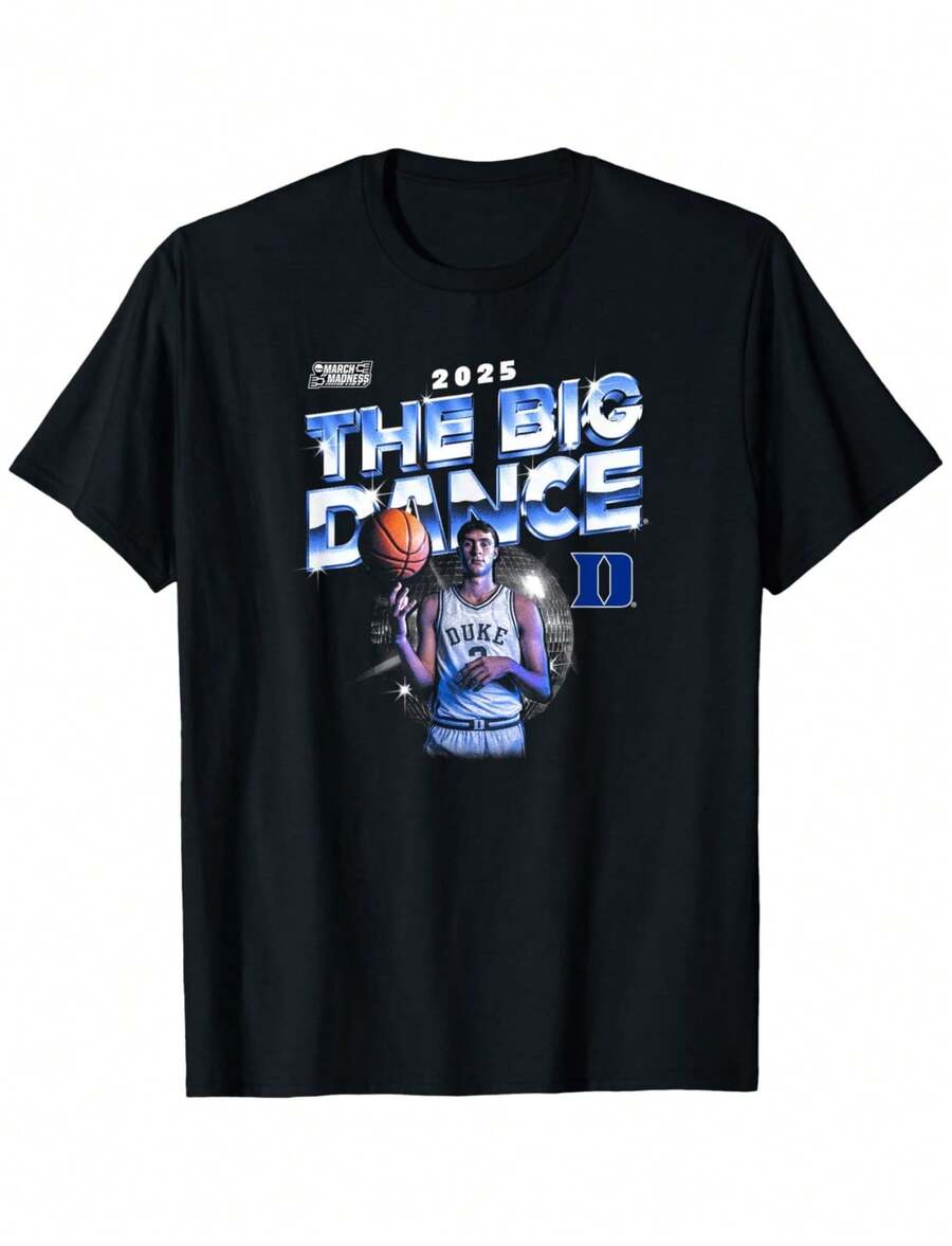 Cooper Flagg NCAA Final Four 2025 Mens Basketball T-Shirt - màu đen - Xem 1