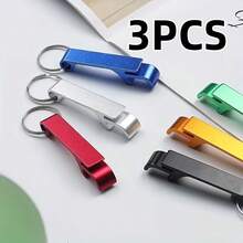 5pcs, 3pcs, 1pcs Bottle Openers, Beer Bottle Openers/Soda Bottle Openers, Keychain Bottle Openers, Aluminum Multifunctional Bottle Openers, Suitable For Parties, Festivals, And Gatherings - 彩色 - 查看 12
