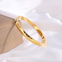 造型精美的多面切割手镯 | 不锈钢材质，尽显精致优雅，适合日常佩戴和送礼场合 - 手鐲 - 查看 9