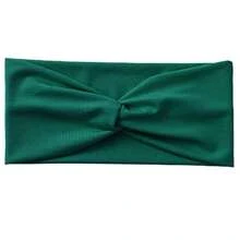 1PC Women's Bohemian Headband, Retro Style Plain Elastic, Wide Knotted Headband, Elastic Comfortable Headscarf, Suitable For Yoga, Sports And Daily Use, Casual, School Supplies, Sports Headband, Women's Hairband Autumn Winter Hair Accessories, Vacation Outfit Women' Elegant Scarf Women's Headscarf Soft Headscarf - Multicolor - View 15