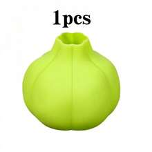 硅胶剥蒜器，适用于厨房的大蒜剥皮工具，方便快捷，易于清洁。 - 綠色 - 查看 2