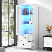 Storage Cabinets - White - View 3