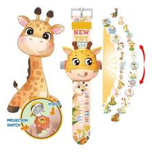 TendenciaReloj Infantil Con Proyección De Dinosaurios Y Pantalla 3dCalidad premium - Jirafa - Ver 4