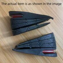 1.18/1.77/2.36/2.95 英寸黑色减震气垫鞋垫，男女通用运动鞋鞋跟垫，柔软弹性鞋跟垫（半鞋垫，非全鞋垫），保暖，适合闺蜜节、小狗、嘉年华、派对装饰、鞋子、春夏精选、伴娘礼物、房间、卧室装饰、海滩、旅行、男士、女士、度假可爱小物 - 黑色 - 查看 4