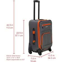 Equipaje Pasadena - Spinner expandible de 19 pulgadas, Pasadena - veliz giratoria expandible de 19 pulgadas,38261025 - Camel - Ver 5