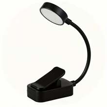 1个可调节亮度阅读灯，3种颜色模式 - 小巧设计，适合夜间阅读，柔和护眼LED光源，电池供电，便携易用，是居家或办公的理想之选，便捷的按钮控制