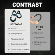 Arm Trainer, 40-100 Lb Adjustable Resistance Chest & Arm Workout Equipment, Portable Upper Body Exerciser For Men Women, Home Gym Forearm Trainer - 預設 - 查看 9