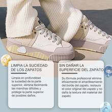 Gel Descontaminante y Desamarillador para Zapatos Blancos, Elimina Oxidación, Limpia Manchas y Bordes Amarillentos, No Daña Superficie, Restaura Blancura, Sin Lavado con Agua - Blanco - Ver 4