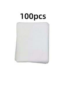 200/100pcs Nail Art Dust Filter Paper Refill Set, Disposable Nail Dust Absorbing Pads, Replacement Filter Paper - White - View 13