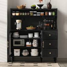 Buffets & Sideboards - Black + MDF-1 - View 4