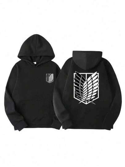 New Attacks Ons Titans Men's HoodieAnime Hoodies Men Women Streetwear Pullover HarajukuHoodies Sweatshirt Clothes Male Sportswear