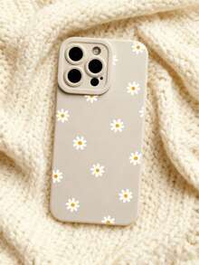 Flower Daisy Pattern Phone Case, Compatible With IPhone And Galaxy, Waterproof, Shockproof, Anti-Fall, Anti-Scratch, Compatible With Iphone 7P, XR, 11, 12, 13, 14, 15, 16 Pro Max, 17 ProMax, 17 PRO Air, 17, S22, S23, S24, S25 Ultra, A13, A14, A15, A16, A53, A54, A55 And More - Multicolor - View 2