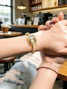 1件装女士手链式休闲时尚百搭简约石英表，适合日常佩戴 - 均碼 - 查看 10