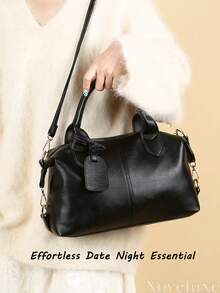 Women's Boston Bag, Handbag And Crossbody Bag, Large Capacity Commuter Bag,Shoulder Crossbody Bag,Spacious Work Tote, Large Satchel Tote Bag Ladies Shoulder Bag,Lightweight Material Design,Adjustable Strap,Essential For Travel, Work And School[US Local Warehouse]The Best Gift Choice, Birthday Gift, Valentine's Day - Nhiều màu - Xem 4