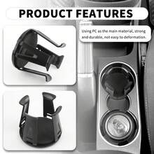 2 Pack 2026 Upgraded Car Cup Holder, Self-Adhesive Vehicle Cup Holder, Essential For Securing Water Bottles And Beverages - Car Coasters - View 3