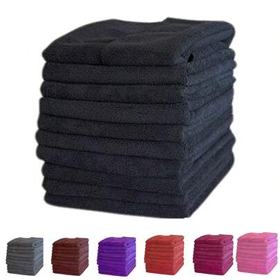 10 Piece Super Soft Microfiber Cleansing Wipes - Quick-Drying, Low-Allergenic, Preservative Makeup Remover Wipes Suitable For All Skin Types - Gentle And Effective Cleansing Cotton Pads, Essential For Summer And Holidays