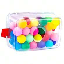 1 Bộ trò chơi bóng lắc, hộp bóng lắc, đạo cụ trò chơi gia đình vui nhộn, trò chơi trong nhà và ngoài trời, thích hợp cho tiệc cưới, kỷ niệm, sinh nhật, tiệc nghỉ hè, trang trí tiệc theo chủ đề (Bóng màu ngẫu nhiên) - Nhiều màu - Xem 3