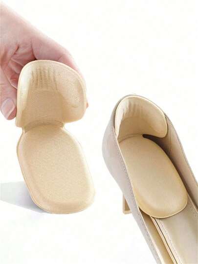 1 Pair Shoe Heel Grips, Unisex Anti-Slip Inserts To Improve Shoe Fit And Comfort, Prevent Heel Slippage And Blisters