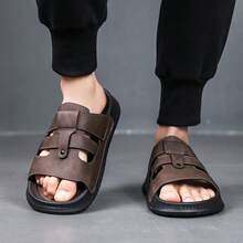 Fashionable Anti-Slip Casual Indoor Slippers - Khaki - View 5