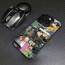 Phone: H-Howls Moving C-Castle Cute Suitable 17 16e 16 15 14 13 12 11 Pro X XR XSMAX 8 Plus Anti-Fall With Matte Back Cover 17 17promax - 黑色 - 查看 5