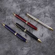 Luxury Metal Twist Ballpoint Pens, Black Ink, Medium Nib (1.0mm), Smooth Writing, Business Gift Pen, Signature Pen, Suitable For Office And Business - one-size - View 7